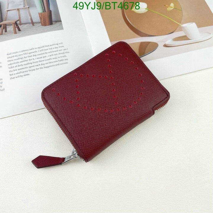 Hermes Bag-(4A)-Wallet- Code: BT4678 $ 64USD