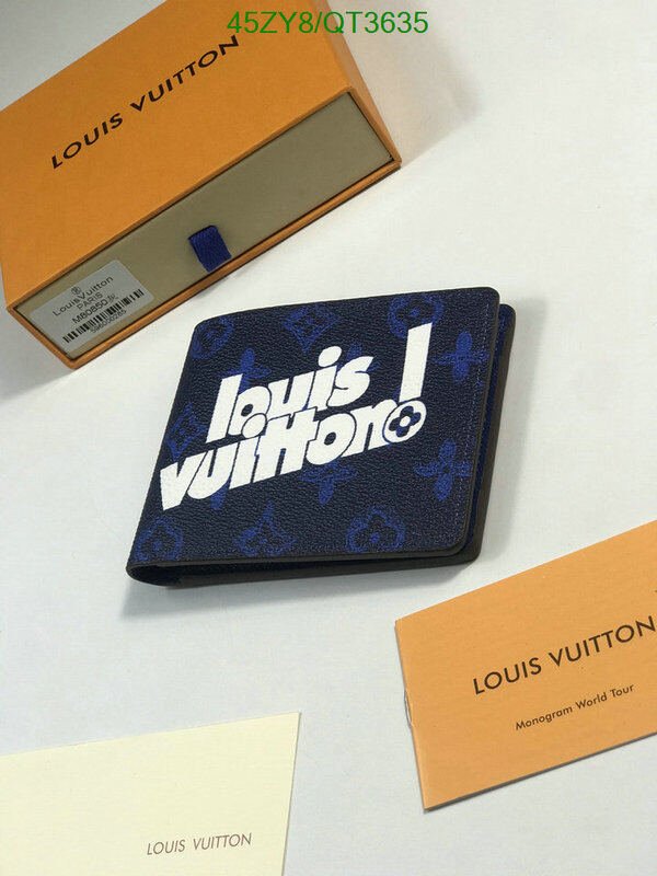 LV Bag-(4A)-Wallet- Code: QT3635 $ 59USD