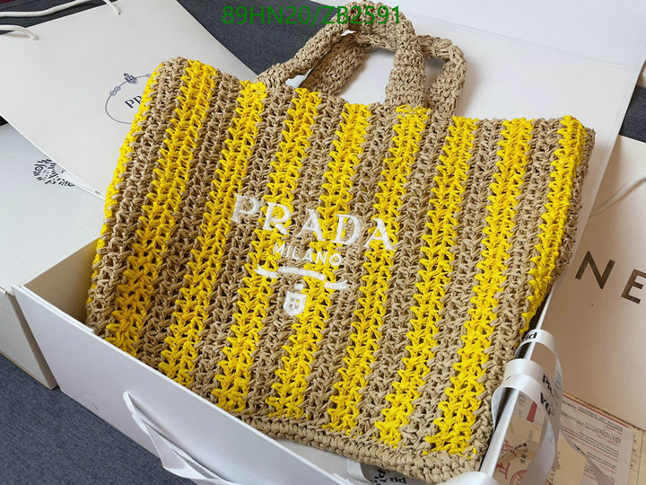 Prada Bag-(4A)-Handbag- Code: ZB2591 $ 116USD