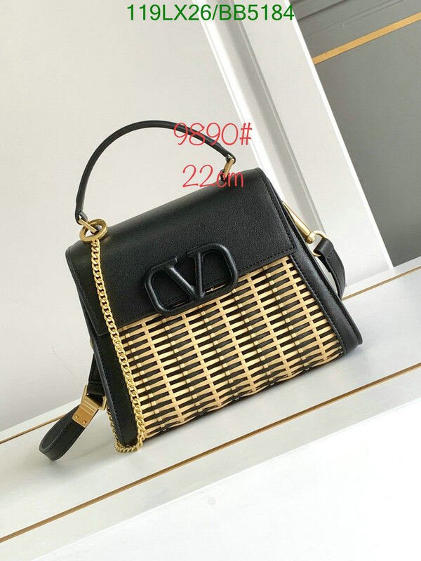 Valentino Bag-(4A)-Handbag- Code: BB5184 $ 155USD