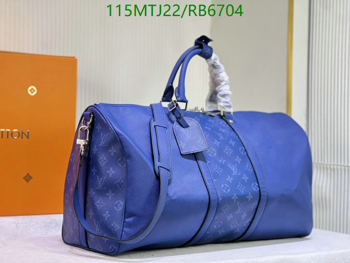 LV Bags-(4A)-Keepall BandouliRe 45-50-,Code: RB6704,$ 150USD