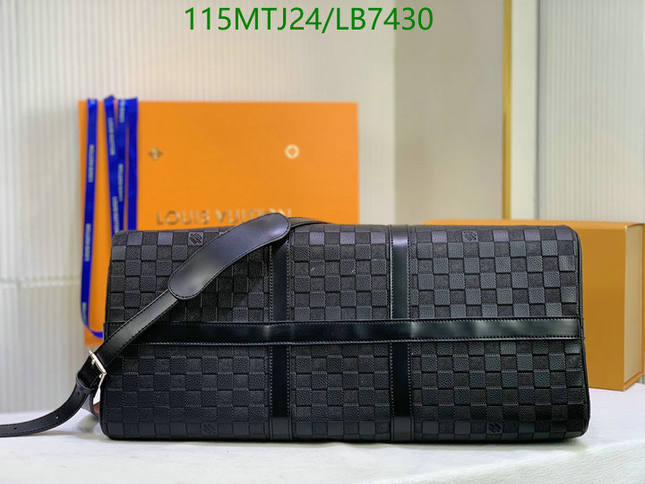 LV Bags-(4A)-Keepall BandouliRe 45-50-,Code: LB7430,$ 150USD