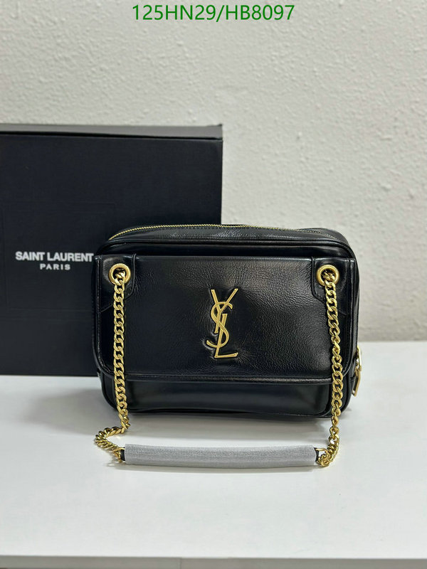 YSL Bag-(4A)-Handbag- Code: HB8097 $ 163USD