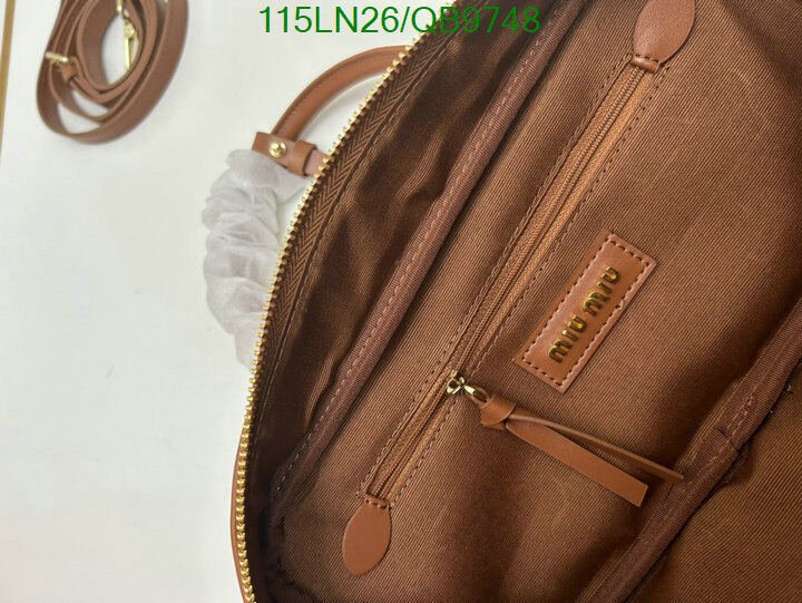 Miu Miu Bag-(4A)-Handbag- Code: QB9748 $ 150USD