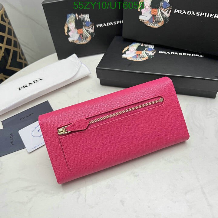 Prada Bag-(4A)-Wallet- Code: UT6056 $ 72USD