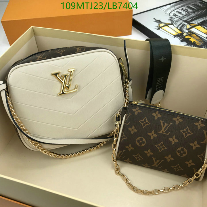 LV Bags-(4A)-New Wave Multi-Pochette-,Code: LB7404,$ 142USD