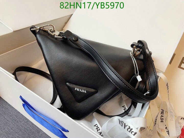 Prada Bag-(4A)-Triangle-,Code: YB5970,$ 107USD