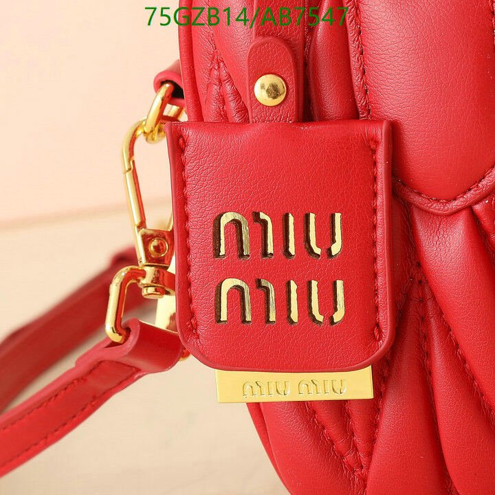Miu Miu Bag-(4A)-Crossbody- Code: AB7547 $ 98USD