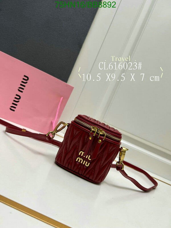 Miu Miu Bag-(4A)-Crossbody- Code: BB8892 $ 98USD