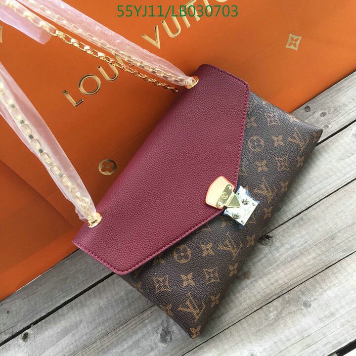 LV Bags-(4A)-Pochette MTis Bag-Twist-,Code:LB030703,$ 72USD