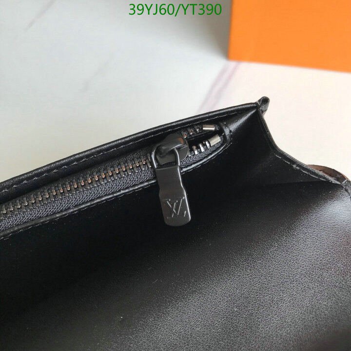 LV Bags-(4A)-Wallet-,Code: YT390,$ 51USD