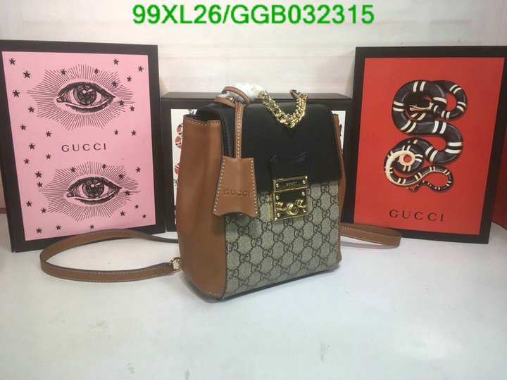 Gucci Bag-(4A)-Padlock-,Code: GGB032315,$ 129USD