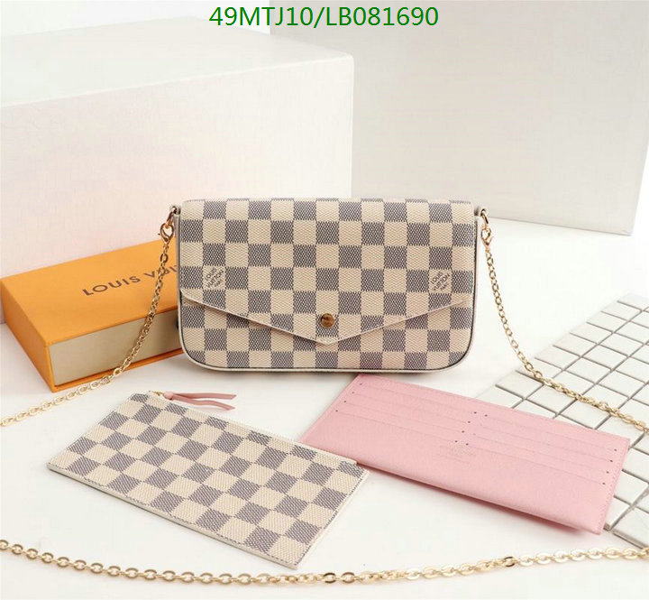 LV Bags-(4A)-Pochette MTis Bag-Twist-,Code: LB081690,$ 64USD