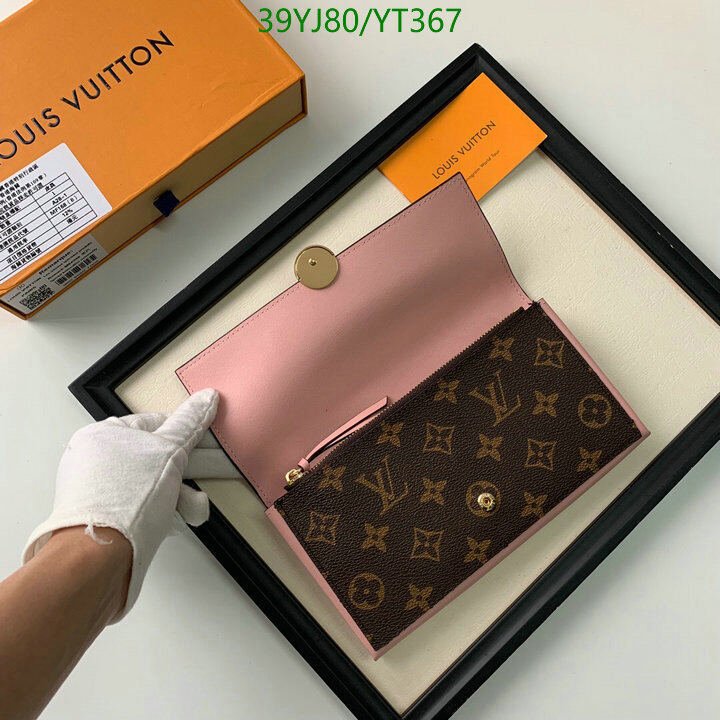 LV Bags-(4A)-Wallet-,Code: YT367,$ 51USD