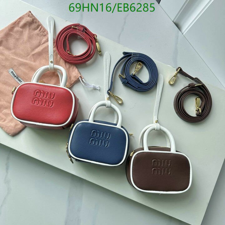 Miu Miu Bag-(4A)-Crossbody- Code: EB6285 $ 90USD