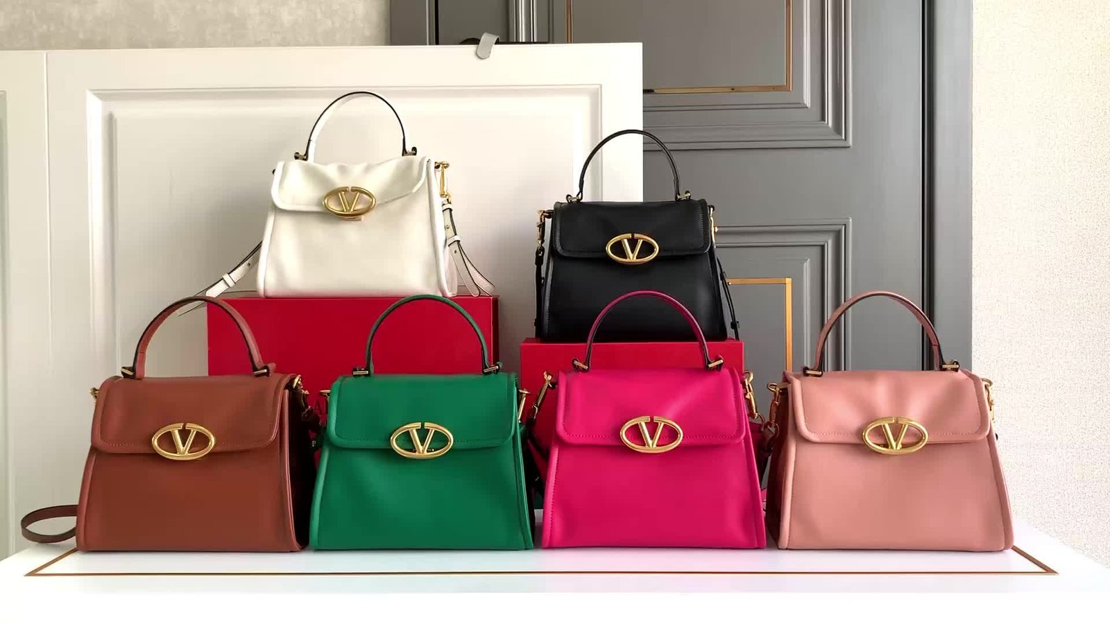 Valentino Bag-(4A)-Handbag- Code: UB7553 $ 120USD