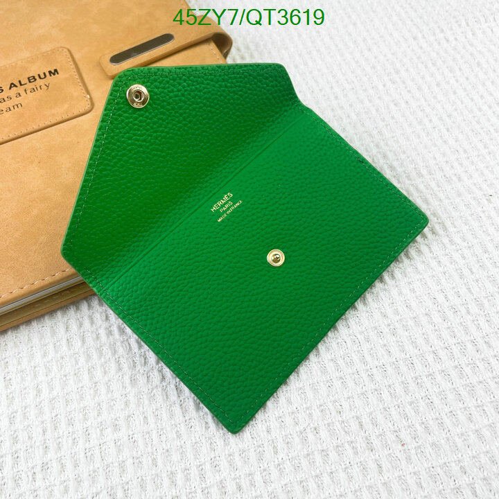 Hermes Bag-(4A)-Wallet- Code: QT3619 $ 59USD