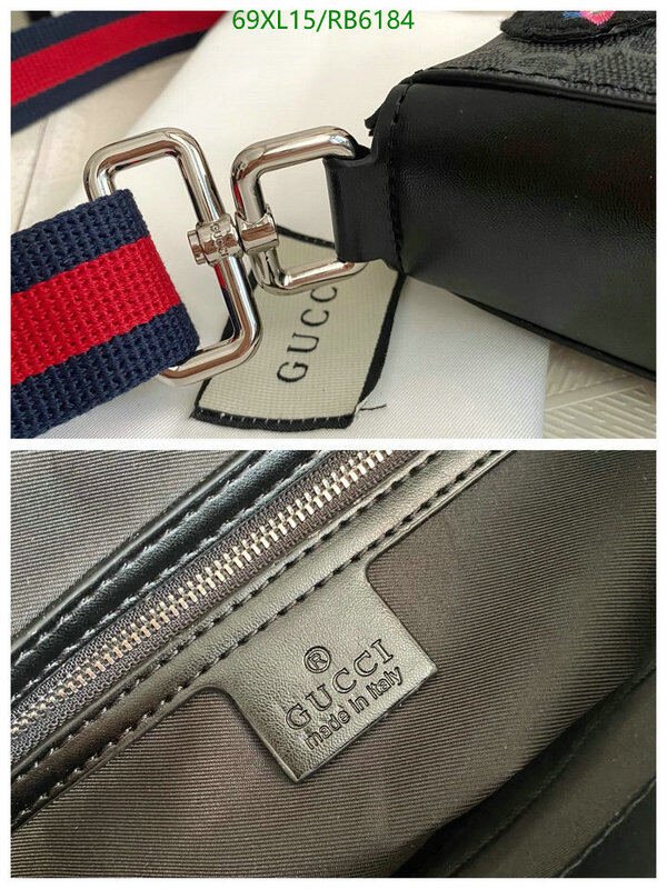 Gucci Bag-(4A)-Diagonal- Code: RB6184 $ 90USD