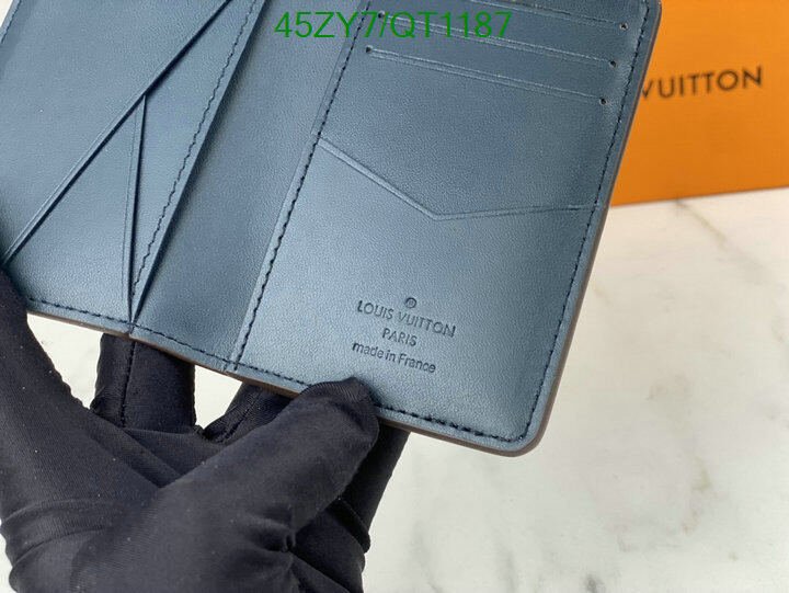 LV Bag-(4A)-Wallet- Code: QT1187 $ 59USD