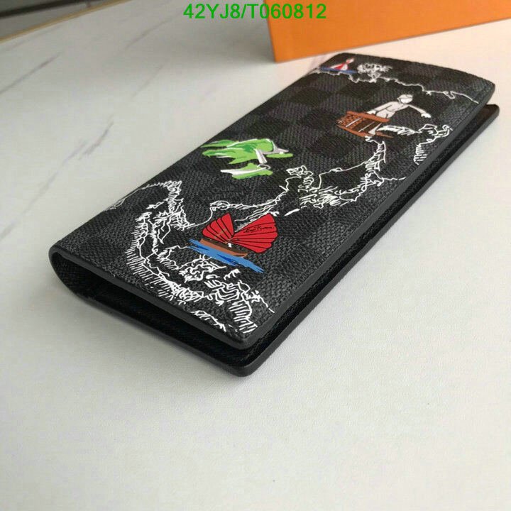 LV Bags-(4A)-Wallet-,Code: T060812,$ 55USD