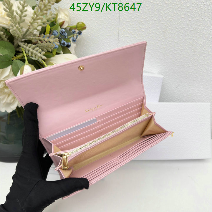 Dior Bag-(4A)-Wallet- Code: KT8647 $ 59USD
