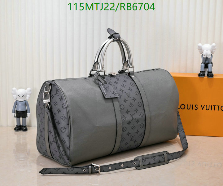 LV Bags-(4A)-Keepall BandouliRe 45-50-,Code: RB6704,$ 150USD
