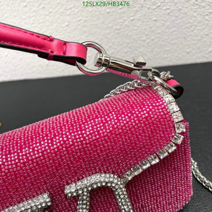 Valentino Bag-(4A)-LOC-V Logo ,Code: HB3476,$ 163USD