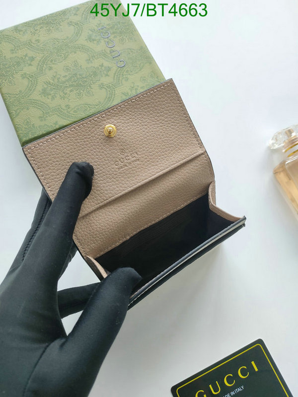 Gucci Bag-(4A)-Wallet- Code: BT4663 $ 59USD