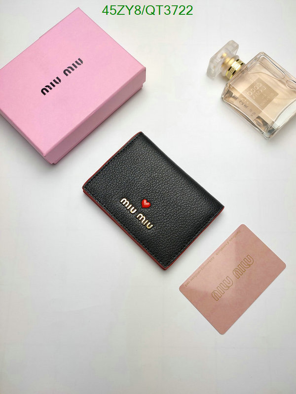 Miu Miu Bag-(4A)-Wallet- Code: QT3722 $ 59USD