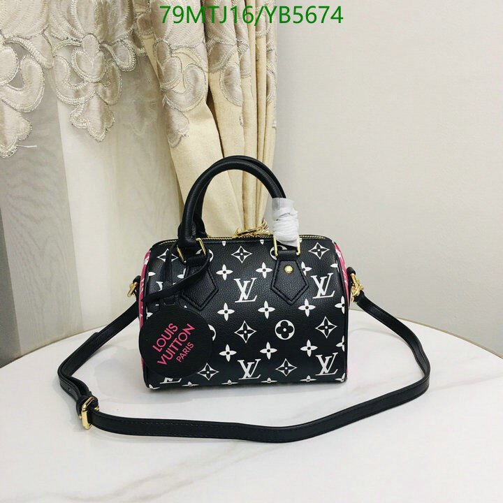 LV Bags-(4A)-Speedy-,Code: YB5674,$ 103USD