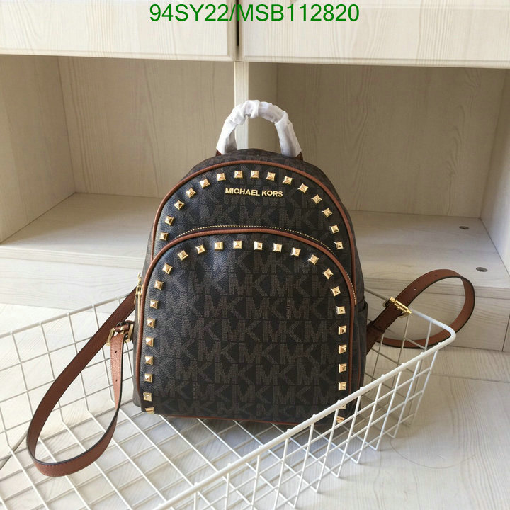 Michael Kors Bag-(4A)-Backpack-,Code: MSB112820,$ 123USD