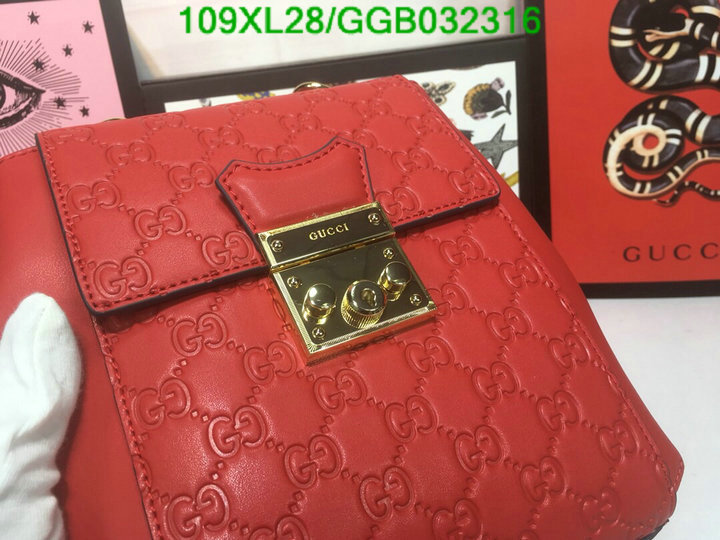 Gucci Bag-(4A)-Padlock-,Code: GGB032316,$ 142USD