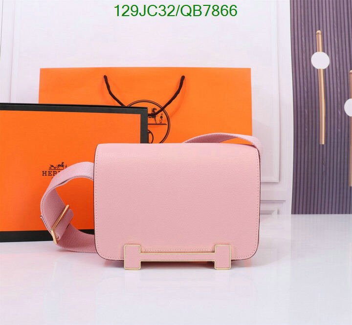 Hermes Bag-(4A)-Diagonal- Code: QB7866 $ 168USD