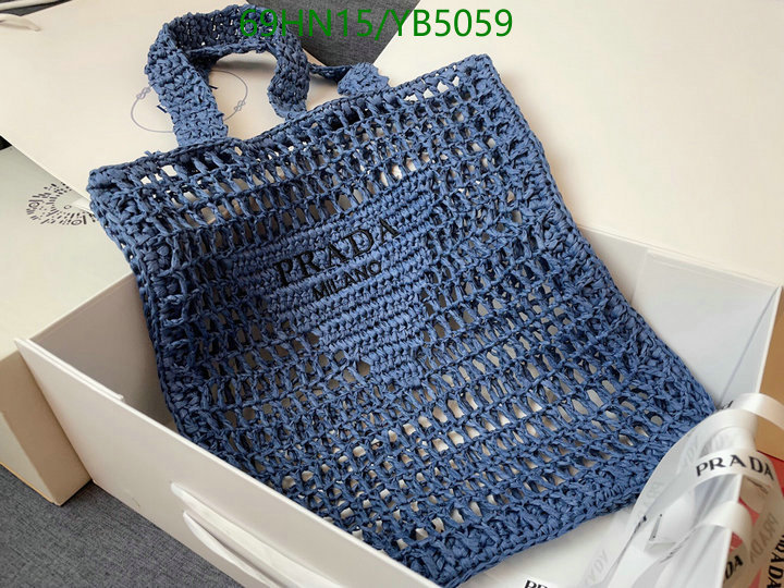 Prada Bag-(4A)-Handbag-,Code: YB5059,$ 90USD