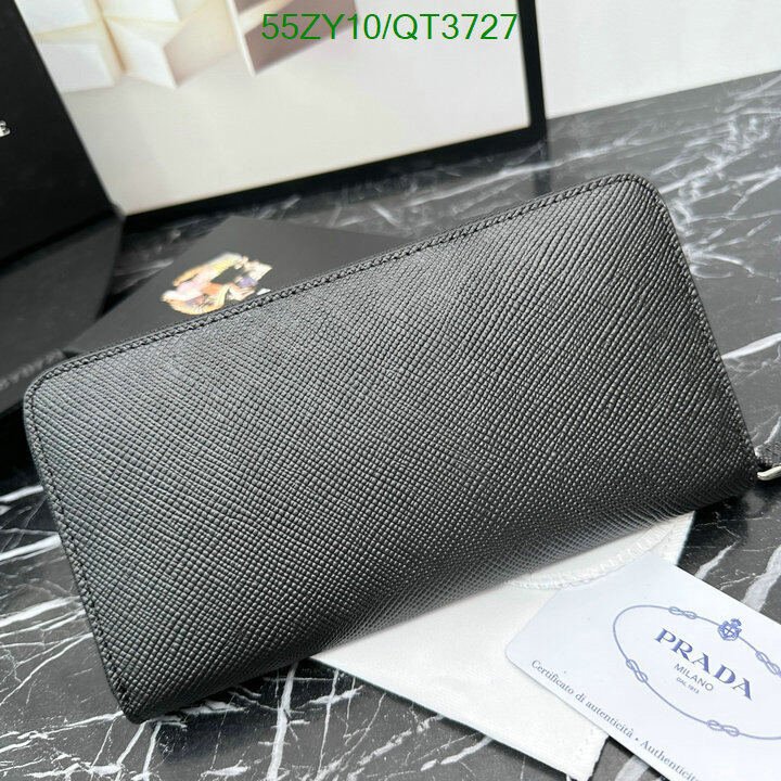 Prada Bag-(4A)-Wallet- Code: QT3727 $ 72USD