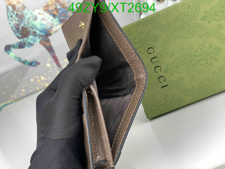 Gucci Bag-(4A)-Wallet-,Code: XT2694,$ 64USD