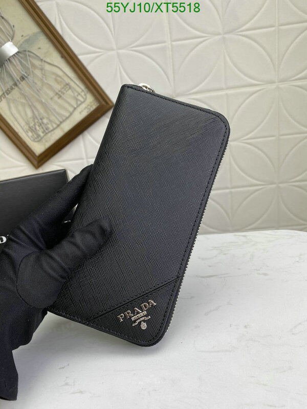 Prada Bag-(4A)-Wallet- Code: XT5518 $ 72USD