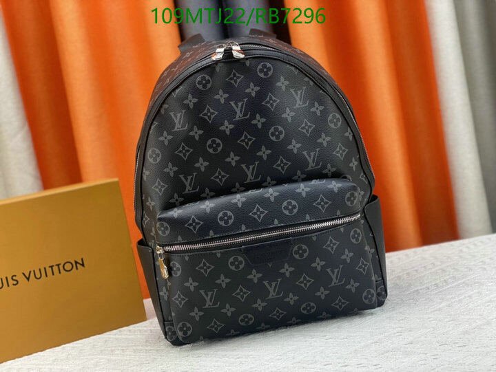 LV Bag-(4A)-Backpack- Code: RB7296 $ 142USD
